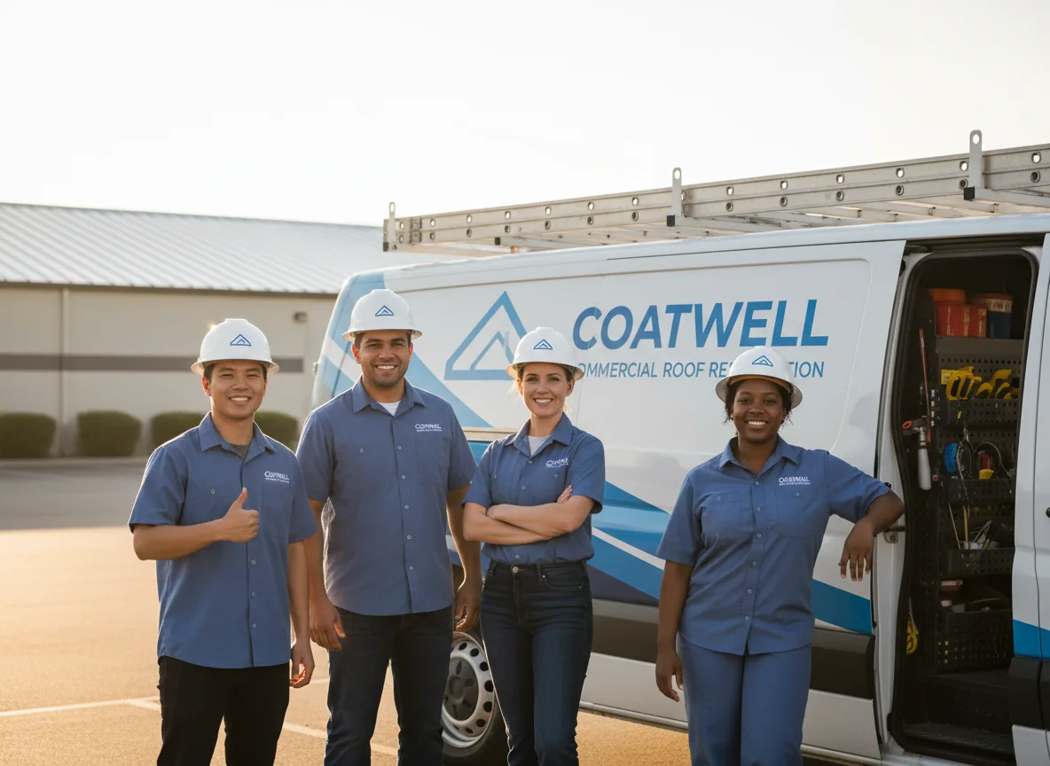 Commercial roof coating company in Lowell, MI
